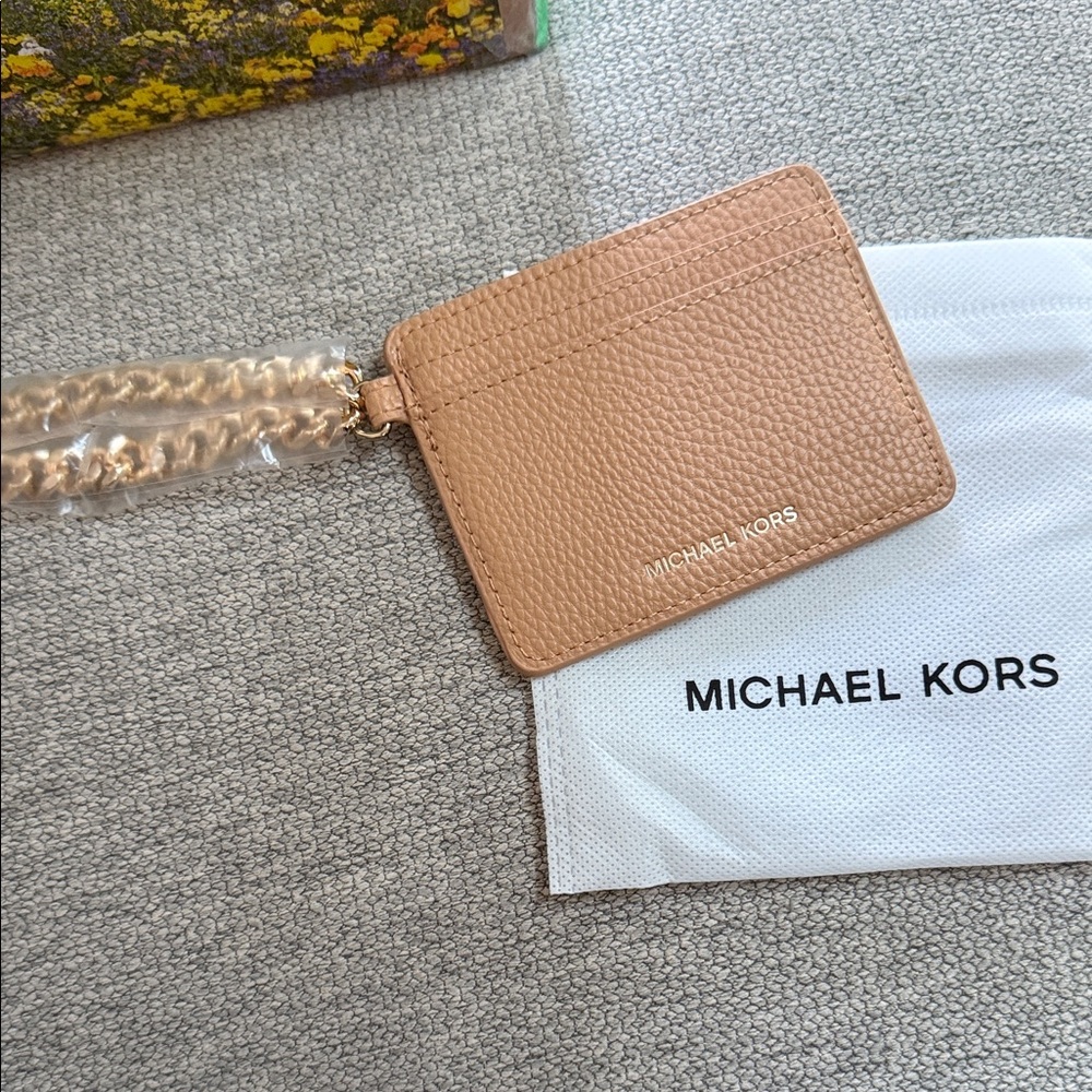 Michael Kors Camel Card Holder